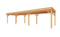 Buitenverblijf SUBLIME Plat dak - 1100x300 cm- Plat dak- - YARD Outdoor