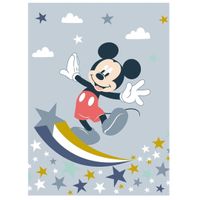 Mickey Mouse Fleece plaid flanel 110 x 150 cm - thumbnail