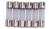 Dresselhaus glazen zekering glass fuses 5x20mm for car radio 1a/ 6piece