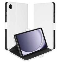 Book Cover Case Samsung Galaxy Tab A9 Wit met Standaardfunctie - thumbnail
