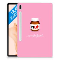 Samsung Galaxy Tab S7FE Tablet Cover Nut Boyfriend - thumbnail