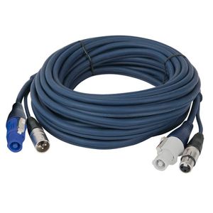 DAP Powercon + XLR kabel (10 meter)