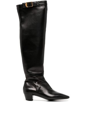 TOM FORD bottes en cuir 40 mm - Noir