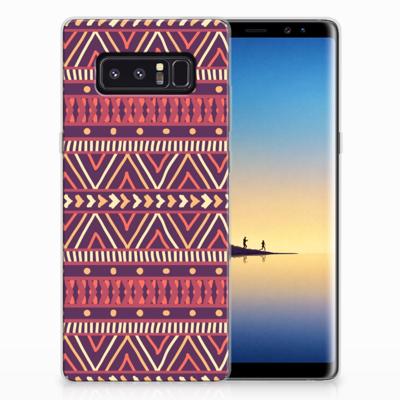 Samsung Galaxy Note 8 | TPU bumper | Aztec Paars