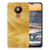 Nokia 5.3 Bumper Hoesje Licht Hout