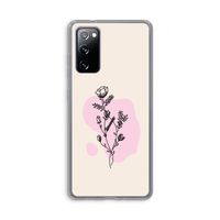 Roses are red: Samsung Galaxy S20 FE / S20 FE 5G Transparant Hoesje