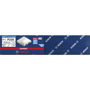 Bosch Accessories EXPERT M480 2608900712 Schuurnet voor wand- en plafondschuurmachine Ongeperforeerd Korrelgrootte (num) 220 (Ø) 225 mm 25 stuk(s)