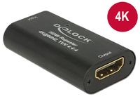 DeLOCK 11462 tussenstuk voor kabels HDMI Zwart - thumbnail