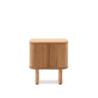 Kave Home Mailen nachtkastje essen natuurlijke afwerking