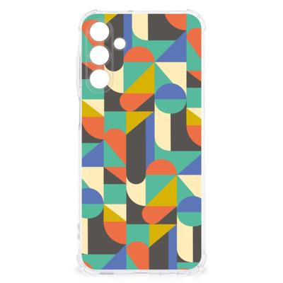 Samsung Galaxy A15 Doorzichtige Silicone Hoesje Funky Retro Samsung Galaxy A15 Doorzichtige Silicone Hoesje Funky Retro