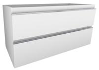 Wiesbaden Tigris onderkast 100 x 46 cm wit