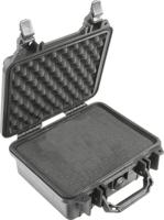 Peli 1200 BKF flightcase zwart met schuim 235x181x105 mm - thumbnail