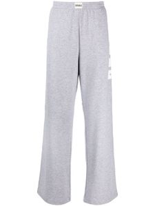 Natasha Zinko pantalon de jogging à imprimé graphique - Gris