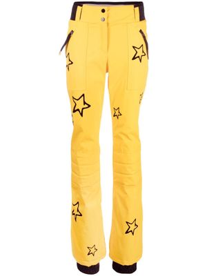 Rossignol x JCC pantalon de ski à logo brodé - Jaune