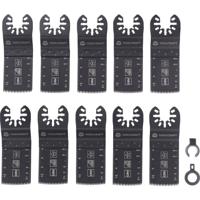 TOOLCRAFT TO-10283853 Chroom-vanadium staal Multitool toebehorenset 32 mm 10 stuk(s)