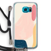 Saturday Flow: Samsung Galaxy S6 Transparant Hoesje met koord