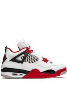 Jordan baskets mi-montantes Air Jordan 4 Retro 'Fire Red 2020' - Blanc