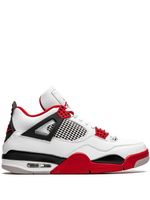 Jordan baskets mi-montantes Air Jordan 4 Retro 'Fire Red 2020' - Blanc - thumbnail