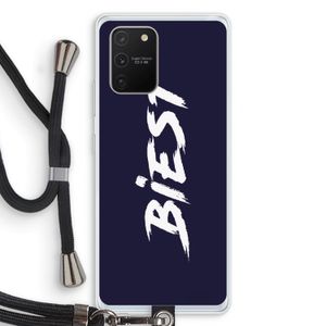 Biest: Samsung Galaxy S10 Lite Transparant Hoesje met koord