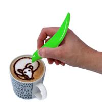 Nieuwe elektrische Latte Art pen voor koffie cake pen voor Spice cake versieren pen koffie carving pen bakken gebak tools (groen) Nieuwe elektrische Latte Art pen voor koffie cake pen voor Spice cake versieren pen koffie carving pen bakken gebak tools (groen)