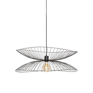 QAZQA Design hanglamp zwart - Pua