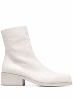 Marsèll bottines à bout carré - Blanc