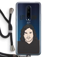 Let It Snow: OnePlus 7 Pro Transparant Hoesje met koord