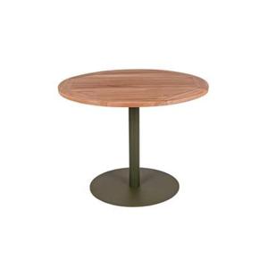 Ronde tuintafel Java olijfgroen 100 cm