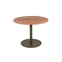 Ronde tuintafel Java olijfgroen 100 cm