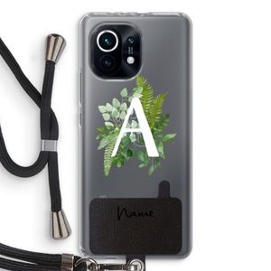 Green Brush: Xiaomi Mi 11 Transparant Hoesje met koord
