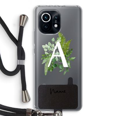 Green Brush: Xiaomi Mi 11 Transparant Hoesje met koord