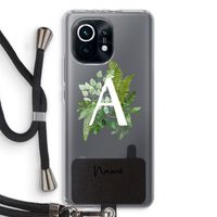 Green Brush: Xiaomi Mi 11 Transparant Hoesje met koord