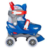 Nijdam Geo Metricker rolschaatsen - maat 25/28 - blauw Nijdam Geo Metricker rolschaatsen - maat 25/28 - blauw