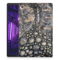 Lenovo Tab M10 Plus Back Case Krokodillenprint - thumbnail