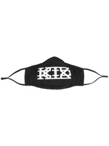 KTZ masque à logo imprimé - Noir