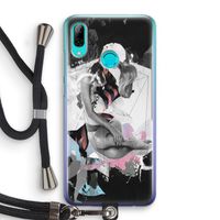 Camouflage de sommeil: Huawei P Smart (2019) Transparant Hoesje met koord
