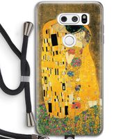 Der Kuss: LG V30 Transparant Hoesje met koord