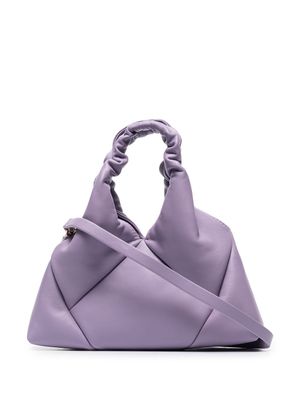 Reco mini sac à main Didi en cuir matelassé - Violet