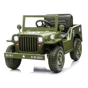 Jamara Willys MB Jeep 12V accuvoertuig legergroen