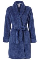 Korte badjas van fleece-xl