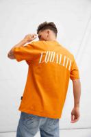 Equalité Oliver Oversized T-Shirt Heren Oranje - Maat XXS - Kleur: Oranje | Soccerfanshop