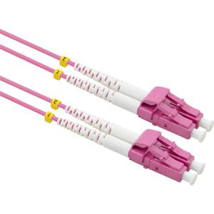 VALUE F.O. Kabel 50/125µm OM4, LC/LC, low-Loss connector , violet, 3 m