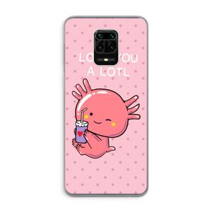 Love You A Lotl: Xiaomi Redmi Note 9 Pro Transparant Hoesje
