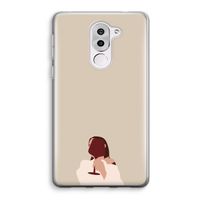 I drink wine: Honor 6X Transparant Hoesje