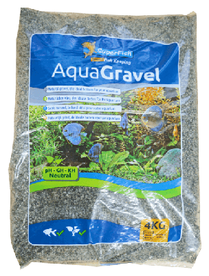 Superfish aqua grind grijs 1-2 mm 4 kg - Superfish