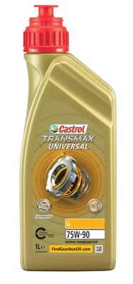 Versnellingsbakolie Castrol Transmax LL 75W-90 1L 15DD12