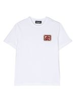 DSQUARED2 KIDS t-shirt à patch logo - Blanc - thumbnail