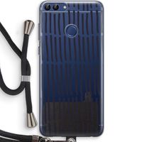 Moroccan stripes: Huawei P Smart (2018) Transparant Hoesje met koord