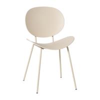 Eetkamerstoel zand - beige - 81x52x50 cm