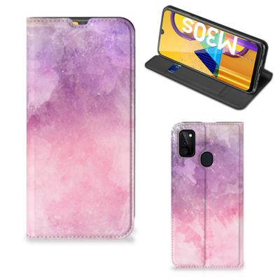 Bookcase Samsung Galaxy M30s | M21 Pink Purple Paint